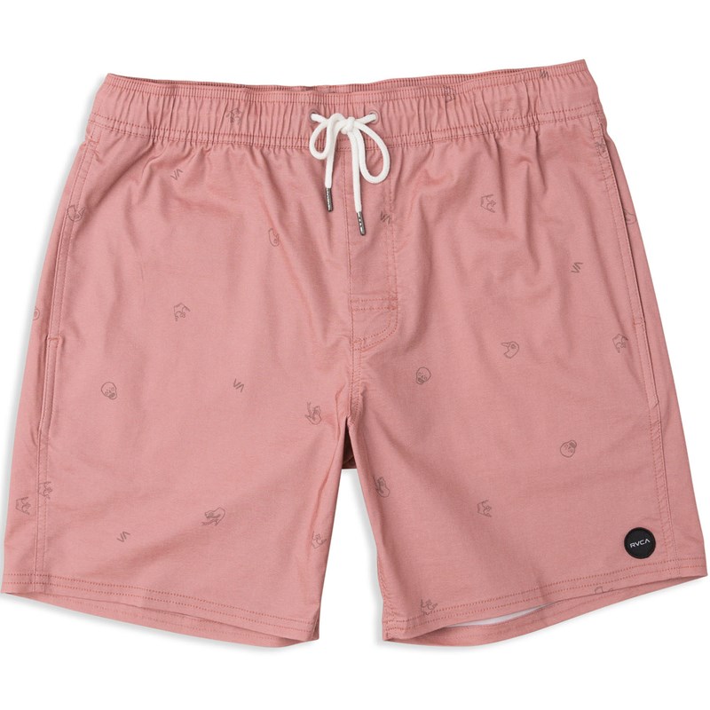 rvca elastic boardshorts
