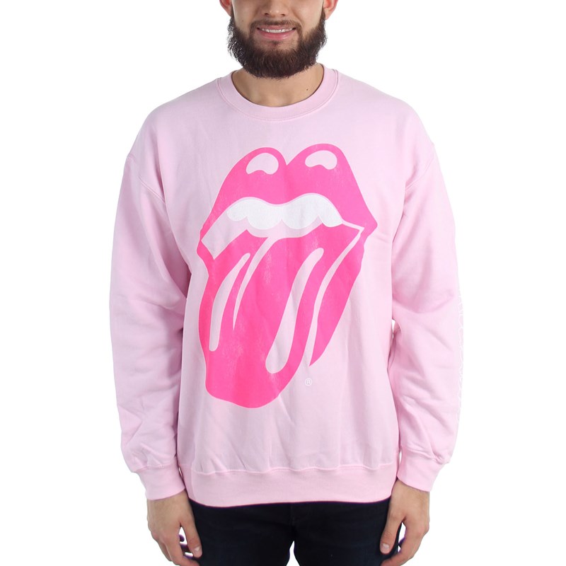 rolling stones tongue sweatshirt