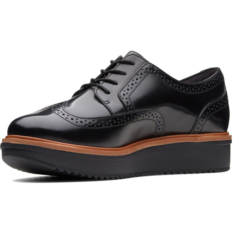 clarks brogues womens
