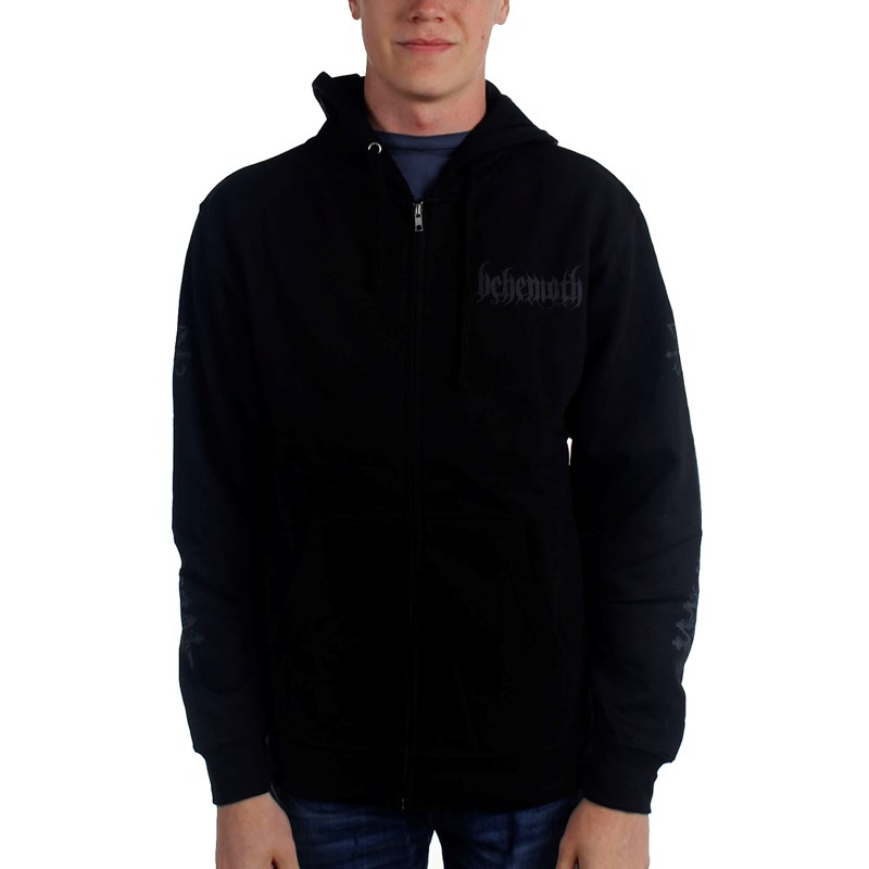 Men/'s Zip-Up Hoodie BEHEMOTH Ceremonial