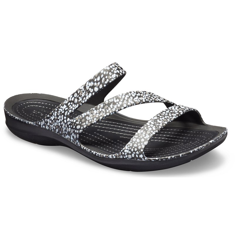 Crocs women's sale swiftwater graphic sandal